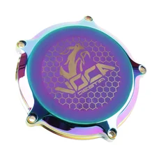 COUVERCLE EMBRAYAGE 50 A BOITE VOCA RACING POUR MINARELLI 50 AM6 / RIEJU 50 MRT / BETA 50 RR / SHERCO 50 SM-R, SE-R ALU CNC NEO-CHROME