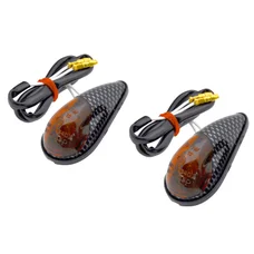 ECLAIRAGE DECO VICMA GOUTTE D'EAU FUME/CARBONE AMPOULE ORANGE (L 65mm / H 32mm / L 23mm) (PAIRE) **