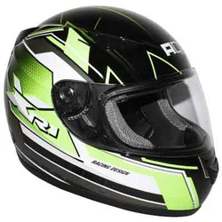 CASQUE INTEGRAL ADX XR1 RACING NOIR/VERT FLUO  M