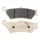 BRAKE PADS SET (2 pads) CL BRAKES FOR APRILIA 650 PEGASO 1995>2004 Front  1000 CAPONORD 2001>2008 Front / BMW F 650 GS / HONDA 650 DEAUVILLE 1998>2001 Front  - (2396 A3+ TOURING SINTERED)