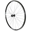 WHEEL FOR MTB - 29" COMBO FRONT BLACK REINFORCED - V-BRAKE - SHIMANO RM66 HUB(COMPATIBLE DISC CENTERLOCK) (DOUBLE WALLED RIM WITH EYELETS-STAINLESS SPOKES) QUICK RELEASE