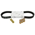 KIT TRANSMISSION (COURROIE, GALETS, GUIDES) ORIGINE PIAGGIO 125 X8, X9, X7, VESPA GTS, X-EVO, MP3, HEXAGON GTX/GILERA 125 RUNNER, NEXUS/APRILIA 125 ATLANTIC, SR-MAX  -1R000433-