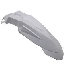 FRONT MUDGUARD FOR 50cc SUPERMOTARD  - WHITE- (UNIVERSAL) -REPLAY-