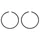 PISTON RING FOR MOPED PEUGEOT 103 MVL, SP, RCX, SPX, VOGUE (40x1,5mm) (SOLD PER PAIR)