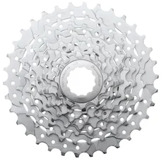 CASSETTE  9 speed SUNRACE 11-34 M96 FOR SHIMANO NICKEL (SUPPLIED IN BOX) (11-12-14-16-18-21-24-28-34)