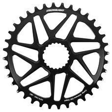 PLATEAU VTT DIRECT MOUNT POUR SHIMANO FC-M6100/M6120/M6130/FC-M7100/M7120/M7130/FC-M8100/M8120/M8130 STRONGLIGHT MONO 38DTS - EPAISSEUR 3mm 12V.