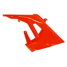 FRONT SIDE COVER - RIGHT - "PIAGGIO GENUINE PART" GILERA 50 SMT, RCR 2018> RED  -2B004333000W5R-