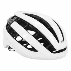 CASQUE VELO ADULTE GIST ROUTE RAPIDO BLANC BRILLANT TAILLE 52-58 REGLAGE MOLETTE 255GRS