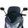 PARE-BRISE/SAUTE VENT MAXISCOOTER POUR YAMAHA 500 TMAX 2008>2011 FUME FONCE (H 688 mm - L 460 mm)  -MALOSSI-