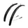 MUDGUARD FOR URBAN/MTB - QUICK ASSEMBLY- ZEFAL TRAIL 65mm BLACK (PAIR) FOR TYRES : 650B/700C/26"/27.5"/29" - MAX WD 2.4"