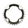 PLATEAU VTT 4BRA D.96 POUR SHIMANO SLX M672 / XT M782 TRIPLE 30DTS MILIEU ORIGINE ARGENT/NOIR 10V.
