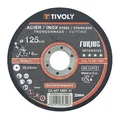 CUTTING DISC - FOR STEEL/STAINLESS - TIVOLY FURIUS Ø 125 mm (SOLD PER UNIT)