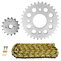 CHAIN AND SPROCKET KIT FOR SKYTEAM 125 SKYMAX 2010>2015  420  15x32 (SPROCKET Ø 50/80/10.25)  (OEM SPECIFICATIONS)  -AFAM-