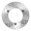 DISQUE DE FREIN ADAPTABLE YAMAHA 125 XMAX 2018>2021 AR, 300 XMAX 2017> AR  (EXT 245mm - INT 132mm - 3 TROUS)  -SELECTION P2R-
