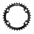 CHAINRING FOR ROAD BIKE - Ø 110 - 4 ARMS For SHIMANO ULTEGRA R8000 / R8050 MICHE 34 Teeth Internal Black 11 Speed.