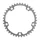 PLATEAU ROUTE 5BRA D.130 STRONGLIGHT DURAL 39DTS INTERIEUR ARGENT TYPE SHIMANO 8/9V.