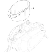 Logement casque - Dessous de selle