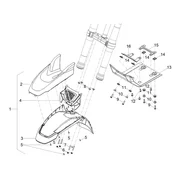 Garde-boue Av.-Embasement