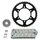 KIT CHAINE ADAPTABLE YAMAHA 600 FZ6 S2 FAZER 2007>2009  530  16x46  (DIAM COURONNE 110/130/10.25)  (DEMULTIPLICATION ORIGINE)  -AFAM-