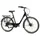 VELO MUSCULAIRE CITY BIKE 26 LEADER FOX DOMESTA 2025 FEMME NOIR 7V CADRE ALU 19 POUCES (TAILLE ADULTE 175 à 183 cm)