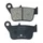 BRAKE PADS -POLINI FOR SYM 400-600 MAXSYM  (L 82.8mm - H 47.4mm - thk11.8mm)  (174.0188)  (ORIGINAL)