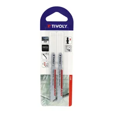 LAME DE SCIE SAUTEUSE/SABRES TIVOLY POUR TOLE ET METAL (BLISTER DE 2)