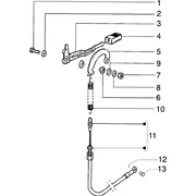 Transmission commande m.a. guidon