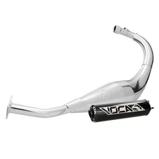 POT 50 A BOITE VOCA CHROMED POUR SHERCO 50 SM-R, SE-R (PASSAGE BAS - SILENCIEUX ALU NOIR)