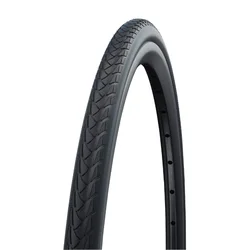TYRE FOR URBAN BIKE/WHEELCHAIR 24 X 1 3/8 SCHWALBE MARATHON BLACK - RIGID (37-540)