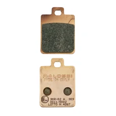 BRAKE PADS MALOSSI MHR FOR PIAGGIO 125-250-300-400 MP3 Front  125 LIBERTY Front  125 VESPA ET4  Front  125 VESPA LX Front/ PEUGEOT 125 TWEET Rear  / GILERA 50 RUNNER SP 2006> Rear   (6215074.S)
