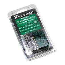 GALET/ROULEAU SCOOT PAVESE PROGRAMMABLE 16x13  1,9g à 8,5g (x6)  POUR PEUGEOT 50 TKR, TREKKER, SPEEDFIGHT, BUXY, VIVACITY/PIAGGIO 50 ZIP, TYPHOON, NRG 1994>1999/KYMCO 50 DINK, PEOPLE, TOP-BOY