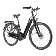 EBIKE LEADER FOX "URBAN" 28" NEBA 2023 UNISEX - BLACK - CENTRAL ENGINE BAFANG M420 36V - 80 nm Battery 15 Ah - 8 Speed  ( Frame 18'' = 46cm - size M - RIDER'S HEIGHT : 168cm to 178cm)