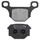 PLAQUETTE DE FREIN NEWFREN POUR RIEJU 50 MRT 2009>2012 AR / PEUGEOT 50 XR7 AR / APRILIA 125 RS4 2011>2014 AR / DERBI 125 GPR 2009>2014 AR  -P2R- (FD0077BE)  (ELITE ORGANIQUE)