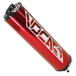 SILENCIEUX 50 A BOITE VOCA BESTIA RD30400 ROUGE POUR ROOKIE, CHROMED, SCR, MK, BARIKIT