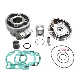 HAUT MOTEUR 50 A BOITE ATHENA POUR MINARELLI 50 AM6/MBK 50 X-POWER, X-LIMIT/YAMAHA 50 TZR, DTR/PEUGEOT 50 XPS/RIEJU 50 RS1/BETA 50 RR/APRILIA 50 RS 1995>2005 (ALU NIKASIL)