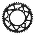 COURONNE 50 A BOITE ADAPTABLE DERBI 50 SENDA DRD, DRD PRO  420  53 DTS ALU CNC NOIR (102/124.5/8.5)  -STAGE 6-