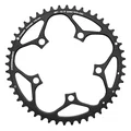 PLATEAU ROUTE 5BRA D.110 STRONGLIGHT 48DTS  EXTERIEUR NOIR ALU 7075 TYPE SHIMANO 9/10V.