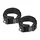 SUPPORT FIXATION PORTE BIDON/MINI POMPE NOIR SUR VELCRO POUR VELO MUSCULAIRE ET VAE