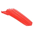 GARDE BOUE 50 A BOITE AR ADAPTABLE RIEJU 50 MRT 2009>2021, MRT ENDURO 2009>2021, MRT PRO 2009>2021, MRT SM 2009>2021 ROUGE BRILLANT (VENDU A L'UNITE)  -P2R-