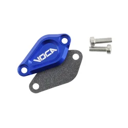 OBTURATEUR POMPE A HUILE 50 A BOITE VOCA EVO POUR MINARELLI 50 AM6/DERBI 50 SENDA, GPR ALU CNC BLEU