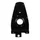 CARENAGE/DOSSERET DE SELLE SCOOT ADAPTABLE MBK 50 NITRO 1997>2012/YAMAHA 50 AEROX 1997>2012 NOIR BRILLANT  -P2R-