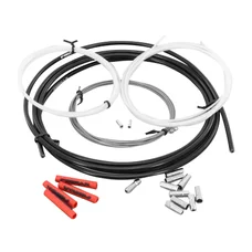 GEAR CABLE KIT FOR BICYCLE-  FIBRAX PRO-FORMANCE - WATERPROOF ( 2 CABLES-2 HOUSINGS KIT)
