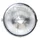PHARE/PROJECTEUR CYCLO ADAPTABLE PEUGEOT 103/MBK 51 ROND DIAM 130mm CHROME (AMPOULE P26S NON FOURNIE)  -SELECTION P2R-