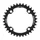 CHAINRING FOR E-BIKE - SINGLE 34teeth Ø104 BLACK TA E-ONE 4 ARMS ALU 7075 FOR BOSCH / BROSE / YAMAHA / GIANT / SHIMANO E-STEPS TA E-ONE