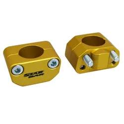 PONTET DE GUIDON UNIVERSEL STAR BAR ALU DIAM 28,6mm OR (PAIRE)