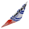 DECAL- ON HEADLIGHT FAIRING - "PIAGGIO GENUINE PART" 50 GILERA SMT/RCR 2017> LIMITED   -2H001867-