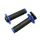 GRIP- PROGRIP OFF ROAD 708 TRIPLE  DENSITY BLACK/BLUE 115mm ( LOCK ON) (SUPPLIED WITH 5 DIFFERENT THROTTLE CAMS) (PAIR) (CROSS/MX)