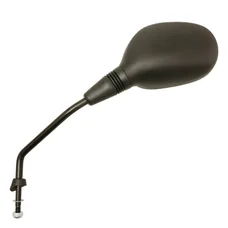 MIRROR FOR MAXISCOOTER PIAGGIO 125 MP3, 250 MP3, 300 MP3, 400 MP3 LEFT BLACK (CEE APPROVED)  -SELECTION P2R-