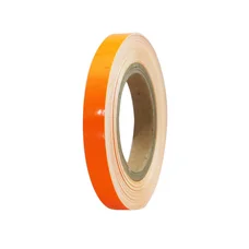 LISERET/AUTOCOLLANT/STICKER JANTE REPLAY ORANGE FLUO  7mm  6M  AVEC APPLICATEUR