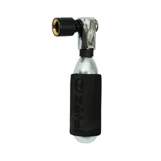 INFLATOR - ZEFAL EZ PUSH BLACK (ADJUSTABLE FLOW) VP/VS (WITH THREADED CARTRIDGE 16g )